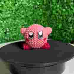 KIRBY TIĞ ÖRME - STL &amp; 3MF ÇOK RENKLİ
