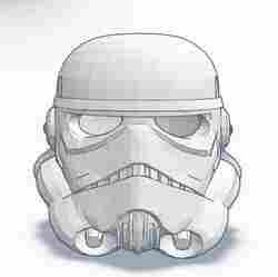 Gerçek boyutlu stormtrooper kaskı