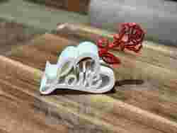 LOVE MELTED WITH HEART / TEXT STAND / VALENTINE