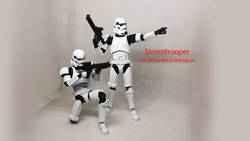 Yıldız Savaşları Stormtrooper 1/12 eklemli aksiyon figürü