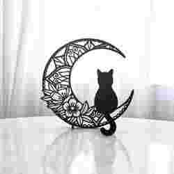WallArt Flowers Cat