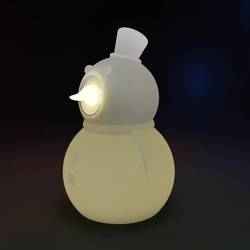 X-Mas LED Mum Kardan Adam Tutucu
