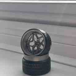 1/24 Blitz 03 piece wheels