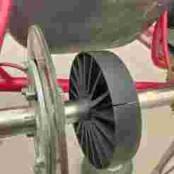 50.00mm karting break cooling fan