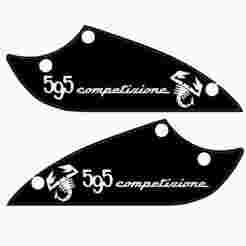 Abarth 500/595 Sabelt plates (competizione)