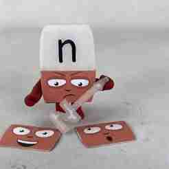 Alphablocks N Poseable Figure