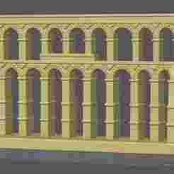 Aqueduct of Segovia - 3D Model of the Roman Monument in Spain