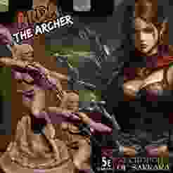 Arda the Archer - Fantasy Collectors Miniature SFW & NSFW