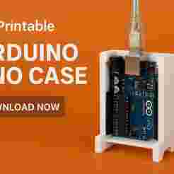 Arduino UNO R3 Protective Case with USB Access & Wire Management | 3D Printable Design