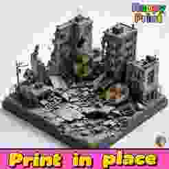 Battlefield ruins