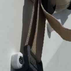 Boat cover strap hook