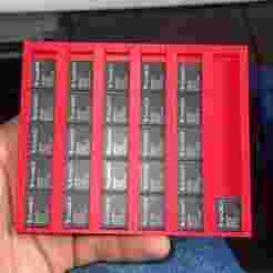 Box for PLCC (Plastic Leaded Chip Carrier) type IC SM5964