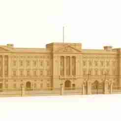 Buckingham Palace - 3D Model of the British Royal Residence