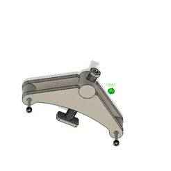 CNC Aluminum Clamp 85mm - STEP File