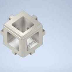 Corner connector 40x40 aluminum profile
