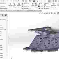 Custom Drone or Camera Mount – 3D Printable STL – SolidWorks Designed