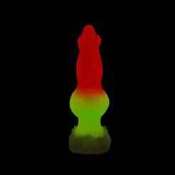 dildo knot fire dog