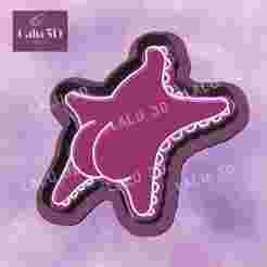 ESTRELLA CULONA CONICET MDQ- cookie cutter