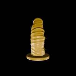 Fantasy Dragon Monster Dick Dildo & Mold V525 - Extra Fat Version