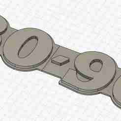 Fiatagri 80-90 badge for Fiatagri 90 series tractors