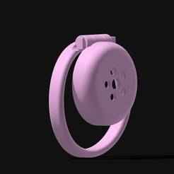 Flat Chastity Cage pink