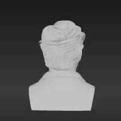 Grit-Faced Male Head for 6" Scale Figures - Character-Rich Customizer Accessory - Swept-Back Hair, Rugged Features