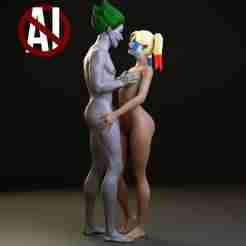 Harley Quinn and Joker