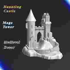 Haunting House - Haunting Castle - Medieval Decor