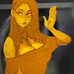 Hello! - SFW -Rule 34 - Lithophane
