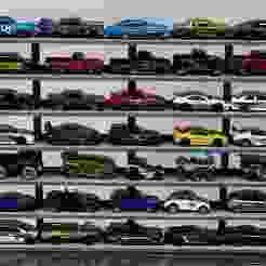 HotWheels car collector for 35 cars