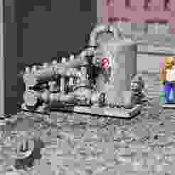 Industrial Filter and Pump Unit - H0 Scale