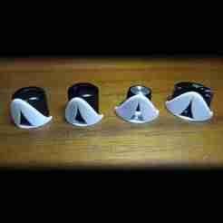 🎸 Knob Guard V2 - ARROW - Knob guard for electric guitar