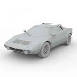 Lancia Stratos HF - car, vehicle, automobile, sports car, classic car, race car, toy car, RC car, 3D car model, sedan, SUV, pickup truck, convertible, hatchback, coupe, luxury car, supercar, electric car, 4x4, car toy, RCcar body / RC car shell, slot car,