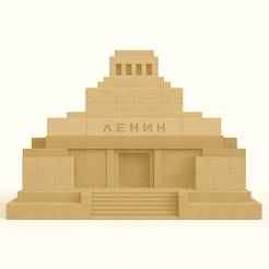 Lenin's Mausoleum - 3D Model of the Red Square Monument