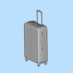 Luggage Storage Bag Travel Bag 01 Suitcase Digital Scene Model