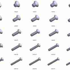 M20 screws Countersunk screws DIN 7991 + M20 nut DIN934 Nut Screw