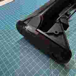 M4 rifle battery compartment