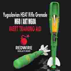 M60 Yugo HEAT Rifle Grenade (Full & Cutaway Versions) – Highly Detailed 3D Model