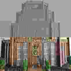 Monument of iron - pedestal + ground floor
