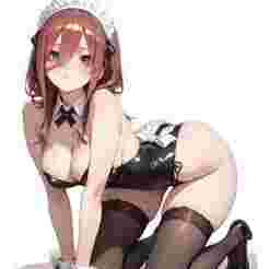 Nakano Miku Gotoubun no Hanayome sexy bunny girl
