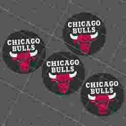 NBA - Chicago Bulls Tire Valve Stem Cap