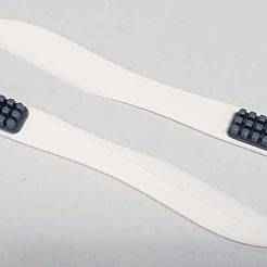 Nozzle wiper/brush with blade