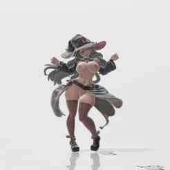 Nude Witch Cute Tits Sexy Horror Halloween Figurine