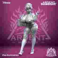Nursing Power, 75mm, Ardent Burstin' #004