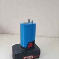 Parkside X12v  battery adapter
