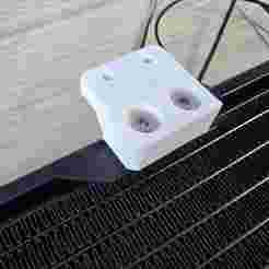 PC Water Coolant Radiator Mounts for CNC