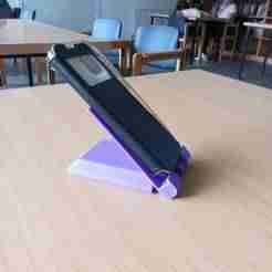 Pocket flap mobile stand rectangle design