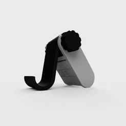 Portable base for cell phone or tablet