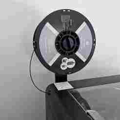 Qidi Q1 Pro BEST Top Mount Spool Holder adapter  ( no supports, no screws )