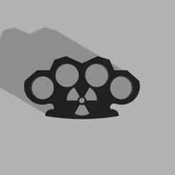 Radioactive Brass Knuckles - Hazard Grip